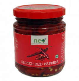 Neo Sliced Red Paprika   Glass Jar  180 grams